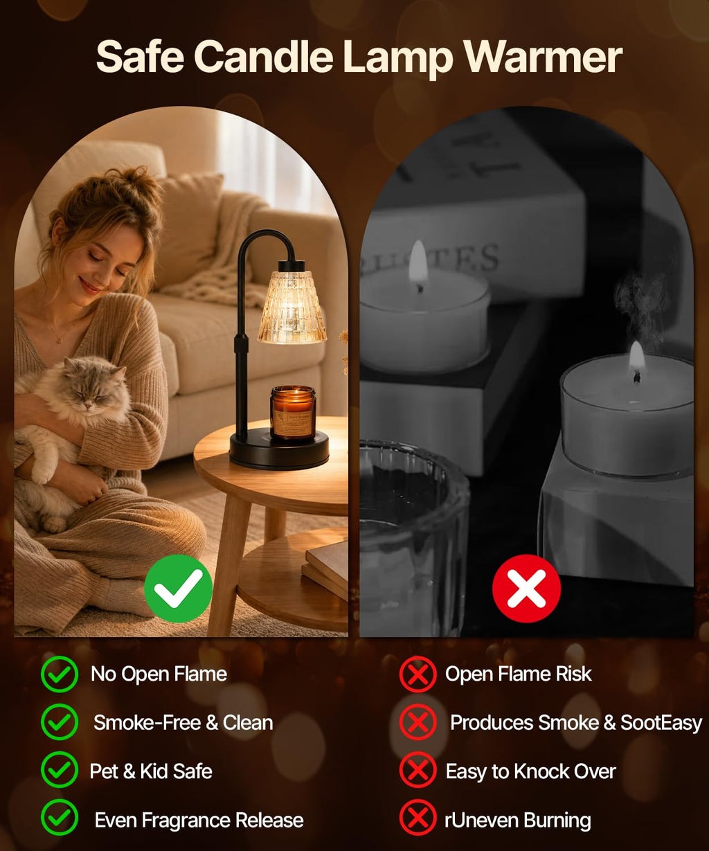 Candle Warmer Lamp with Timer Dimmer X4811