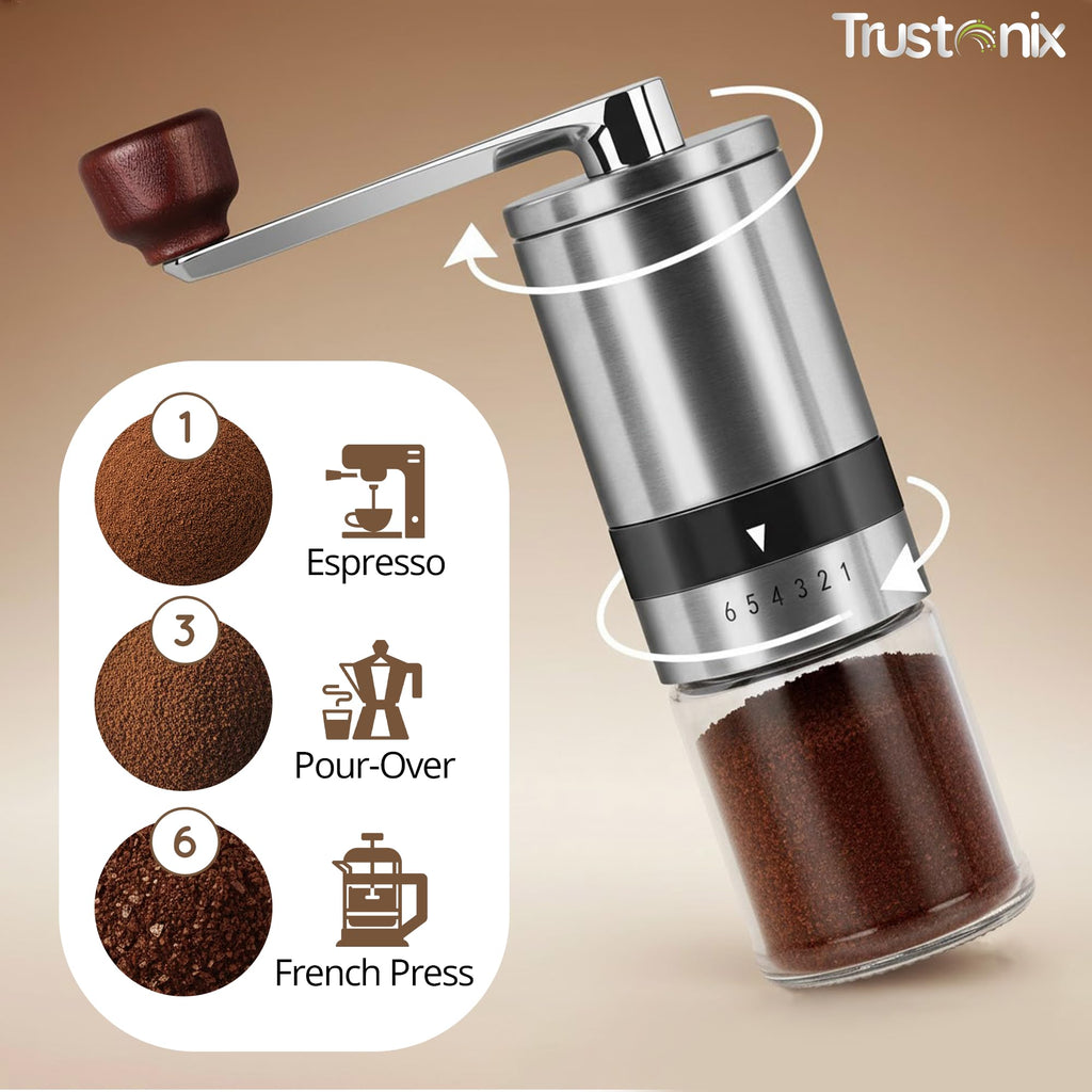 Manual Portable Hand Coffee Grinder J66647