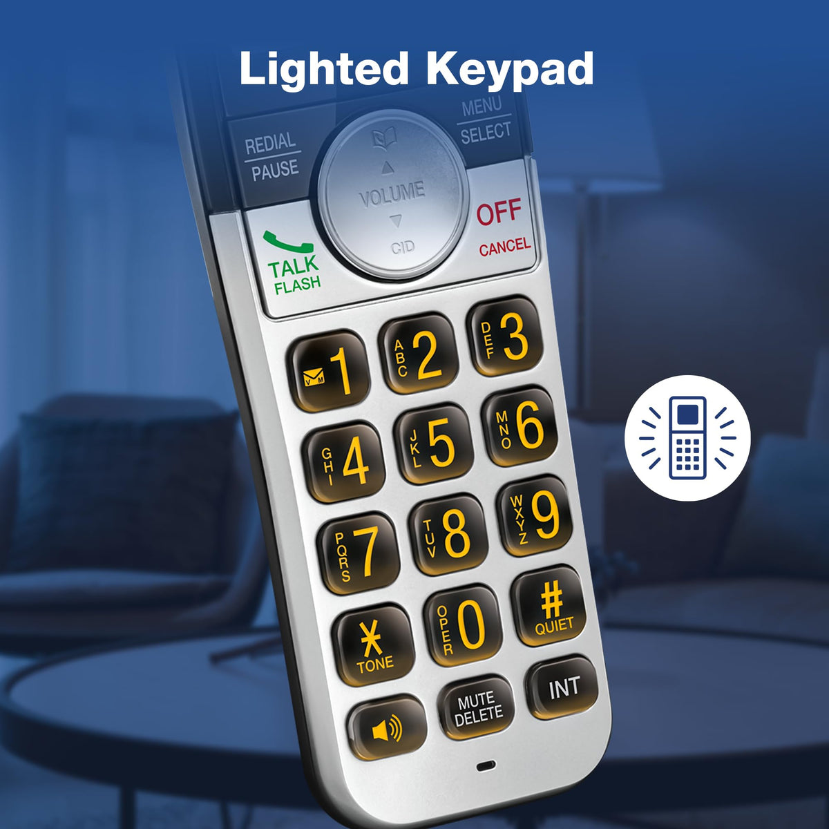 Cordless Home Phone with Answering Machine J51007