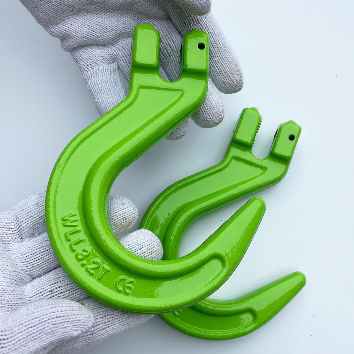 2 Pack 3/8" G80 Clevis Foundry Hook C56021