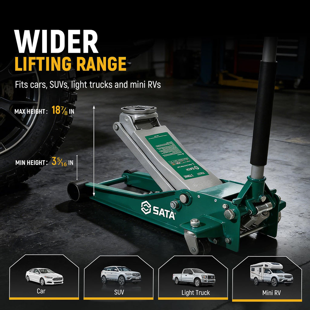3 Ton Steel Hydraulic Floor Jack G296