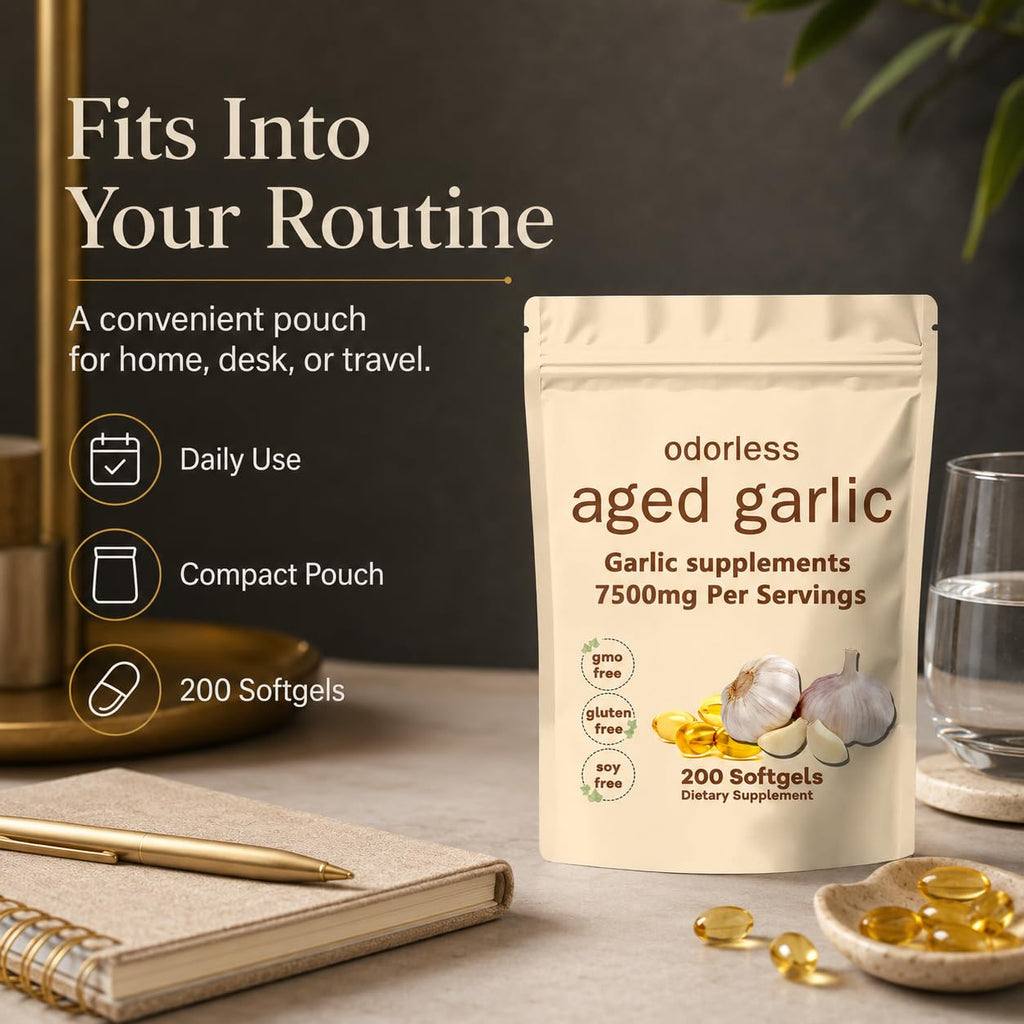 Aged Garlic Extract Softgels 200 Count I573871
