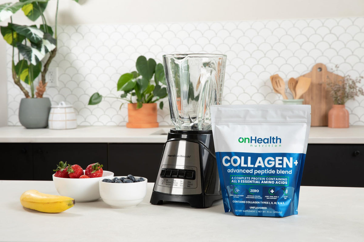 Multi Collagen Peptide Powder Types I, II, III, V & X Unflavored X63071