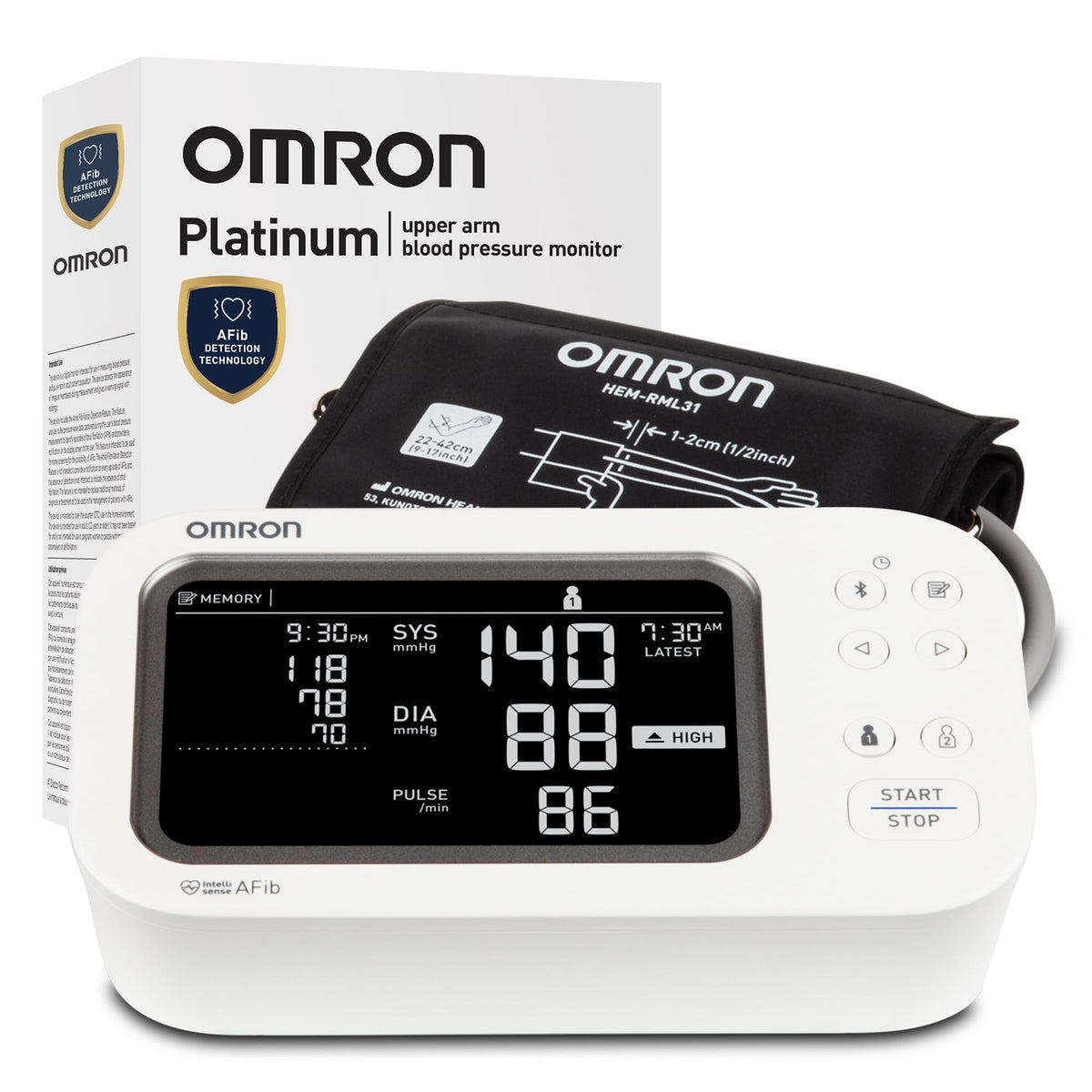 Blood Pressure Monitor & Upper Arm Cuff Z646714