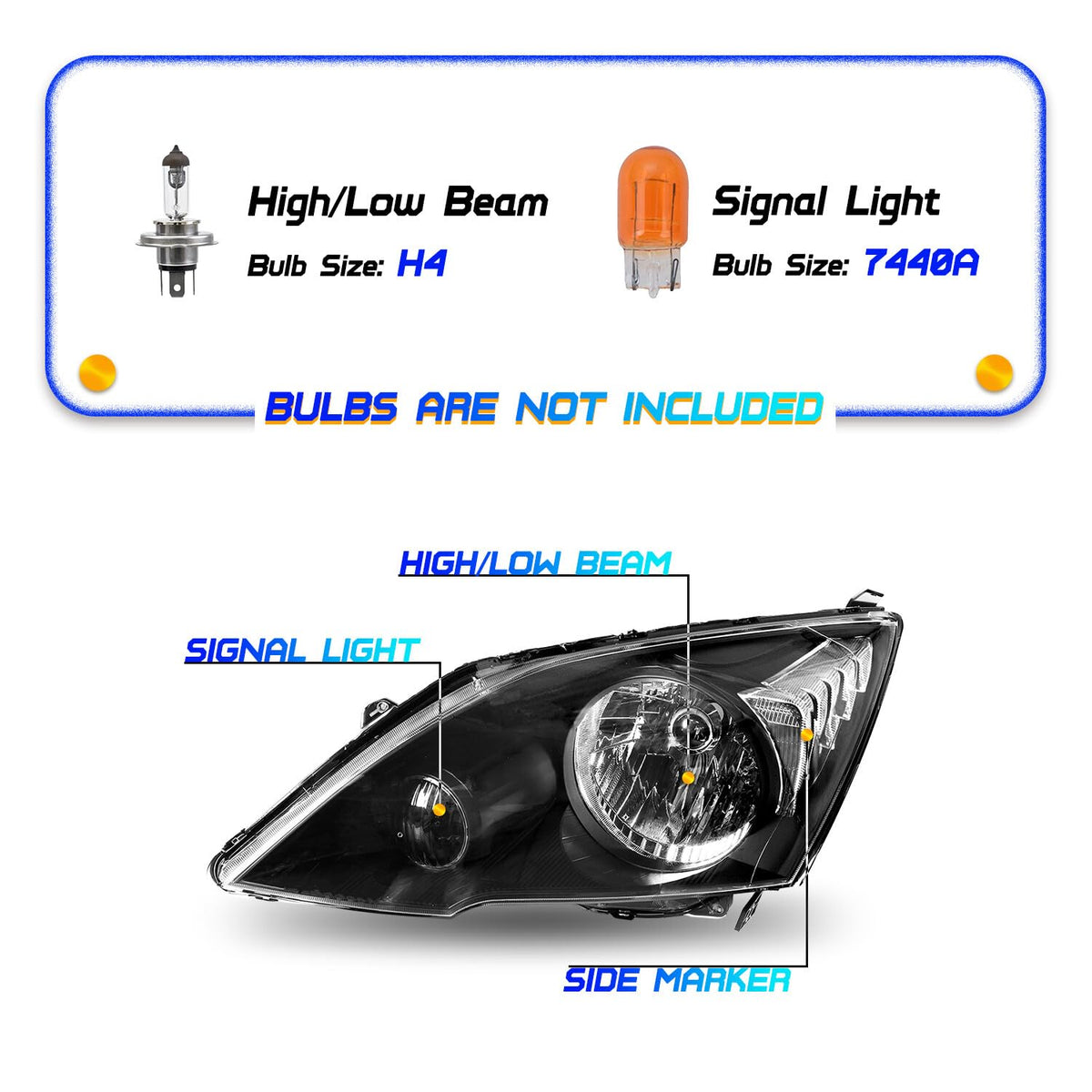 Halogen Headlight Assembly R82383