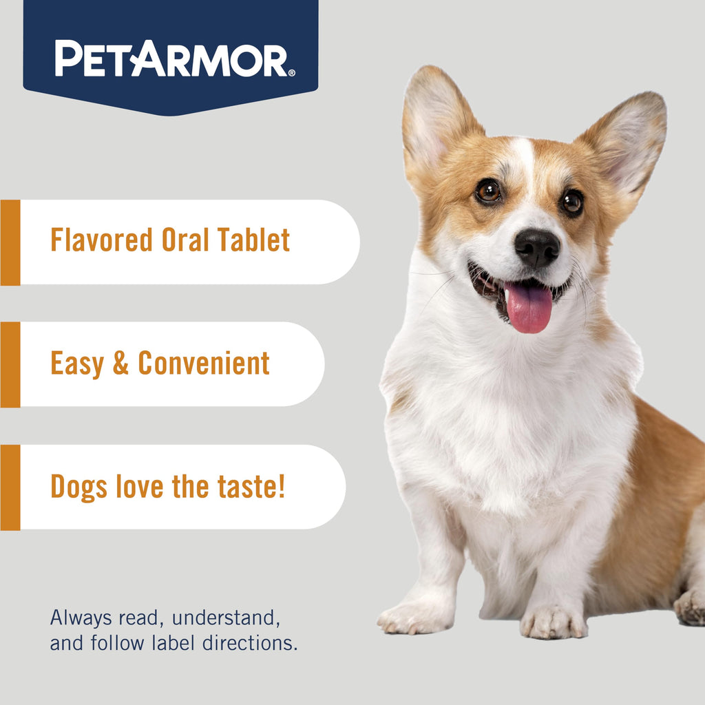 Dog Dewormer Small 6-25 lbs 2-Count Chewable D58103