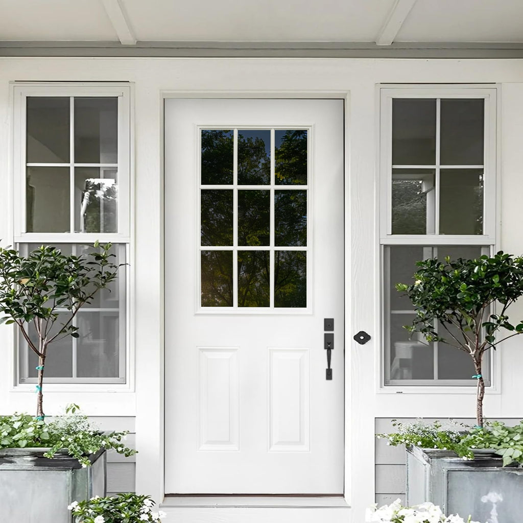 Fiberglass Exterior Door with Brickmould, 36'' x 80'' Front Entry Door C711906