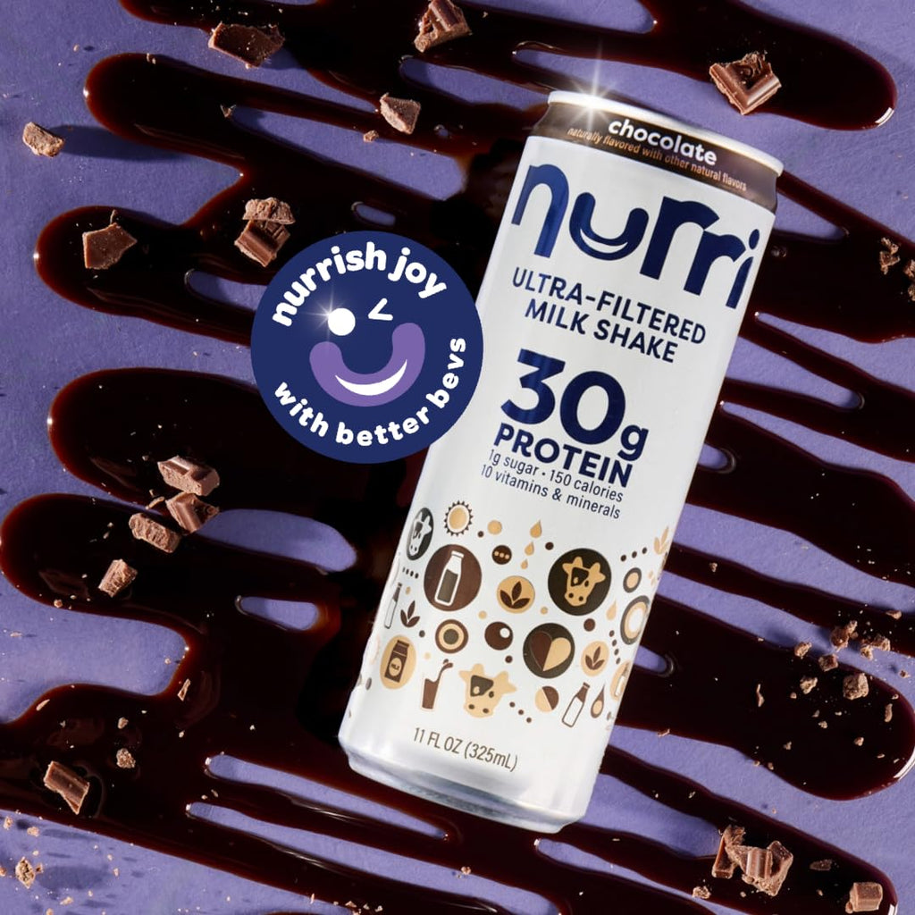 30g Protein Chocolate Lactose Free Milk Shake 12 Cans Q213