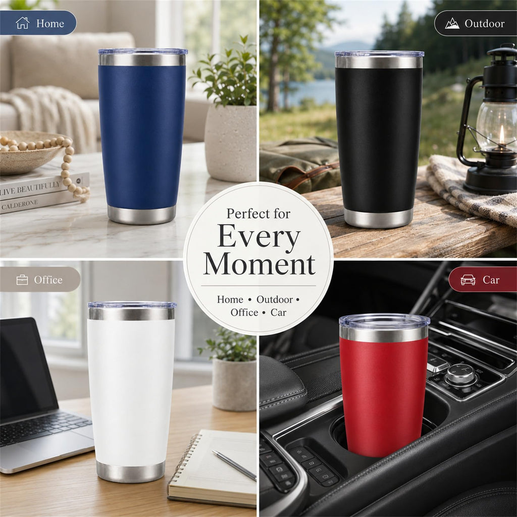 20oz Stainless Steel Insulated Tumblers 12 Pack X5611