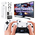 Wireless Retro Gaming Console Game Stick with 4K HDMI Output and 2 Wireless Controllers E2664