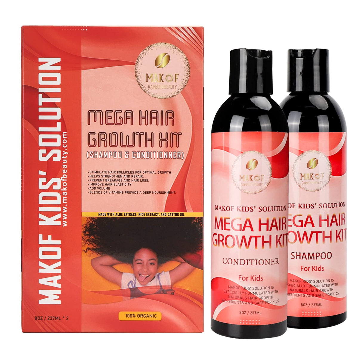 Kids Hair Growth Shampoo & Conditioner K8515