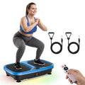 Vibration Plate Exercise Machine with Pull Ropes Q925660