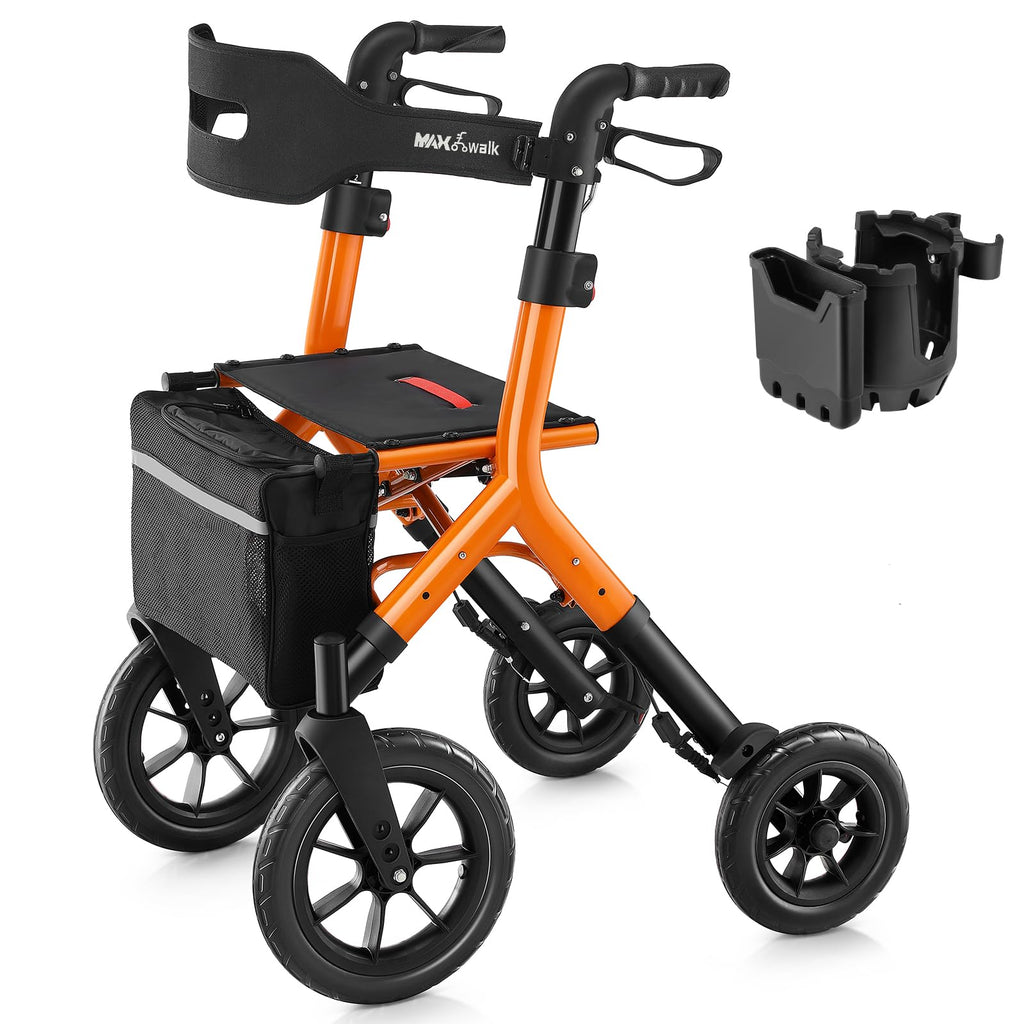 Tall Foldable Walker with Seat J51390