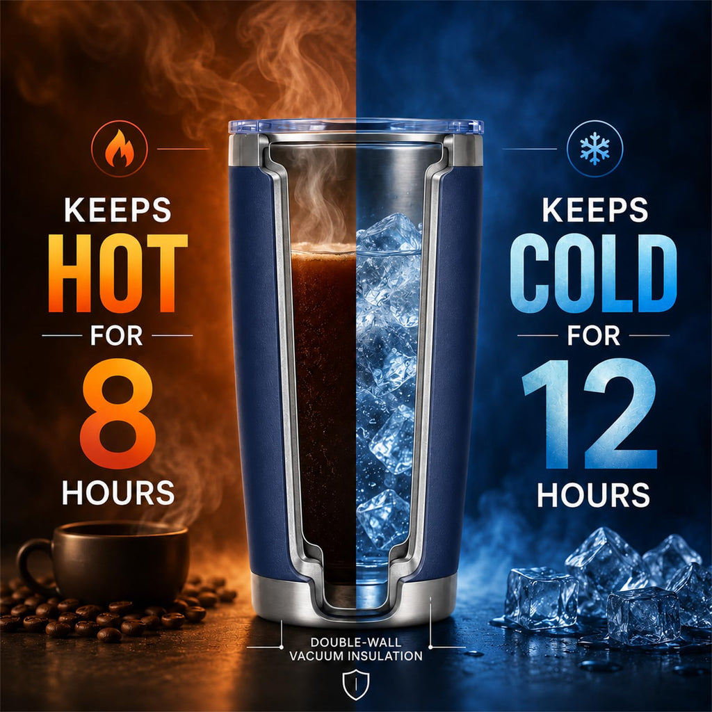 20oz Stainless Steel Insulated Tumblers 12 Pack X5611