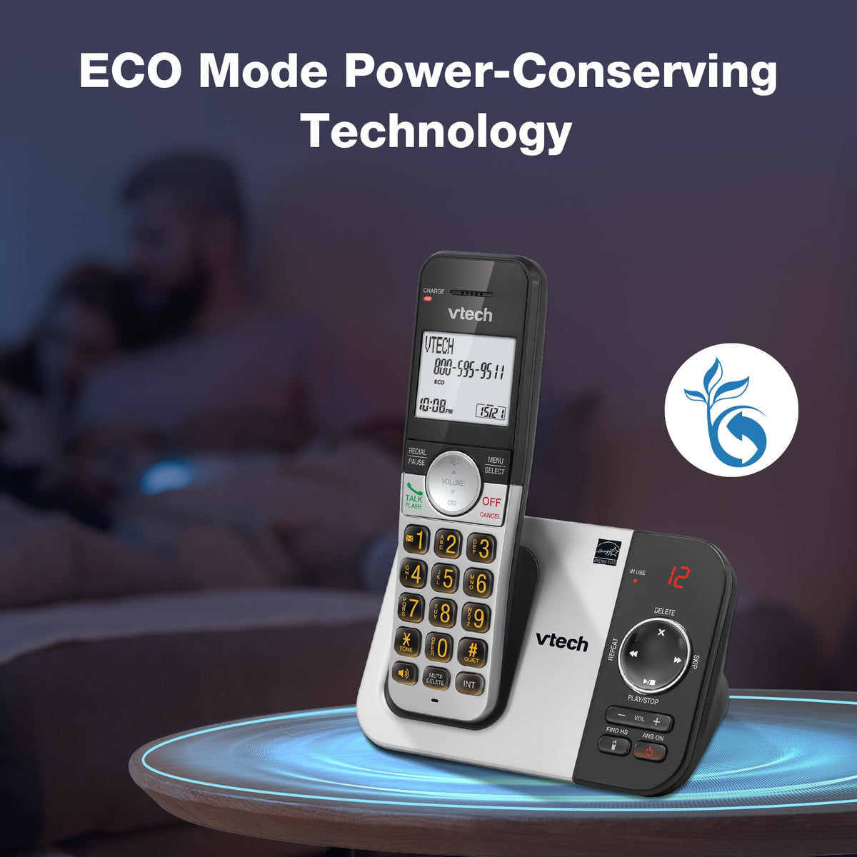 Cordless Home Phone with Answering Machine J51007
