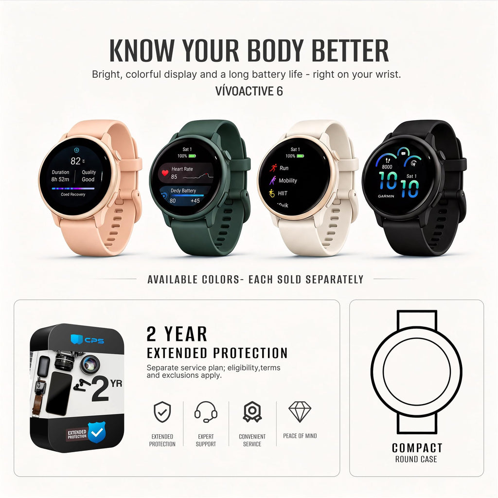 Health and Fitness GPS Smartwatch with AMOLED Display N928405