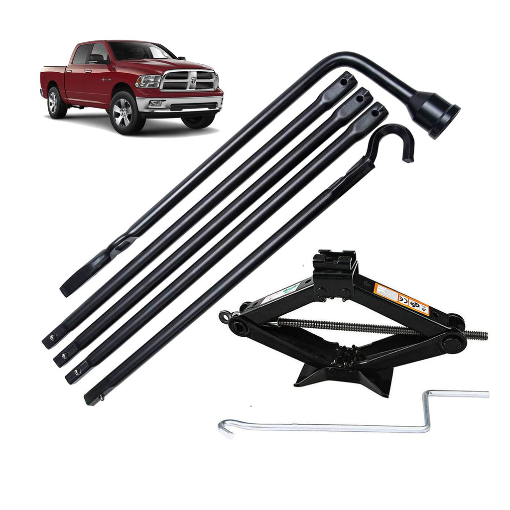 Spare Tire Tool Kit with Case & Scissor Jack 2 Ton B9953