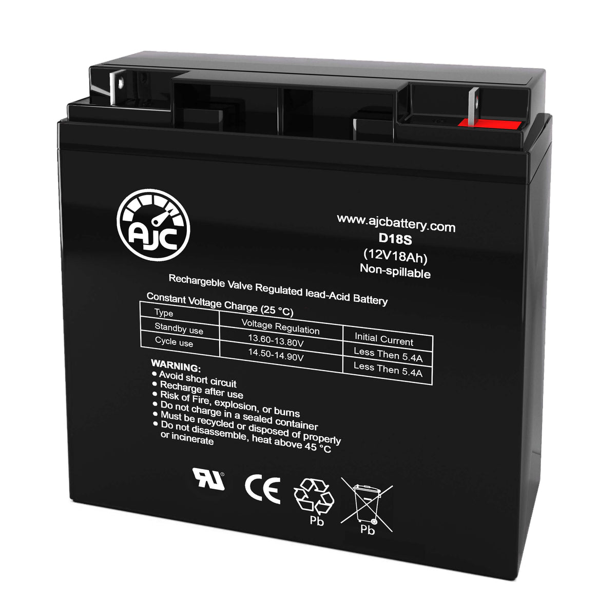 12V 18Ah Jump Starter Battery B256750