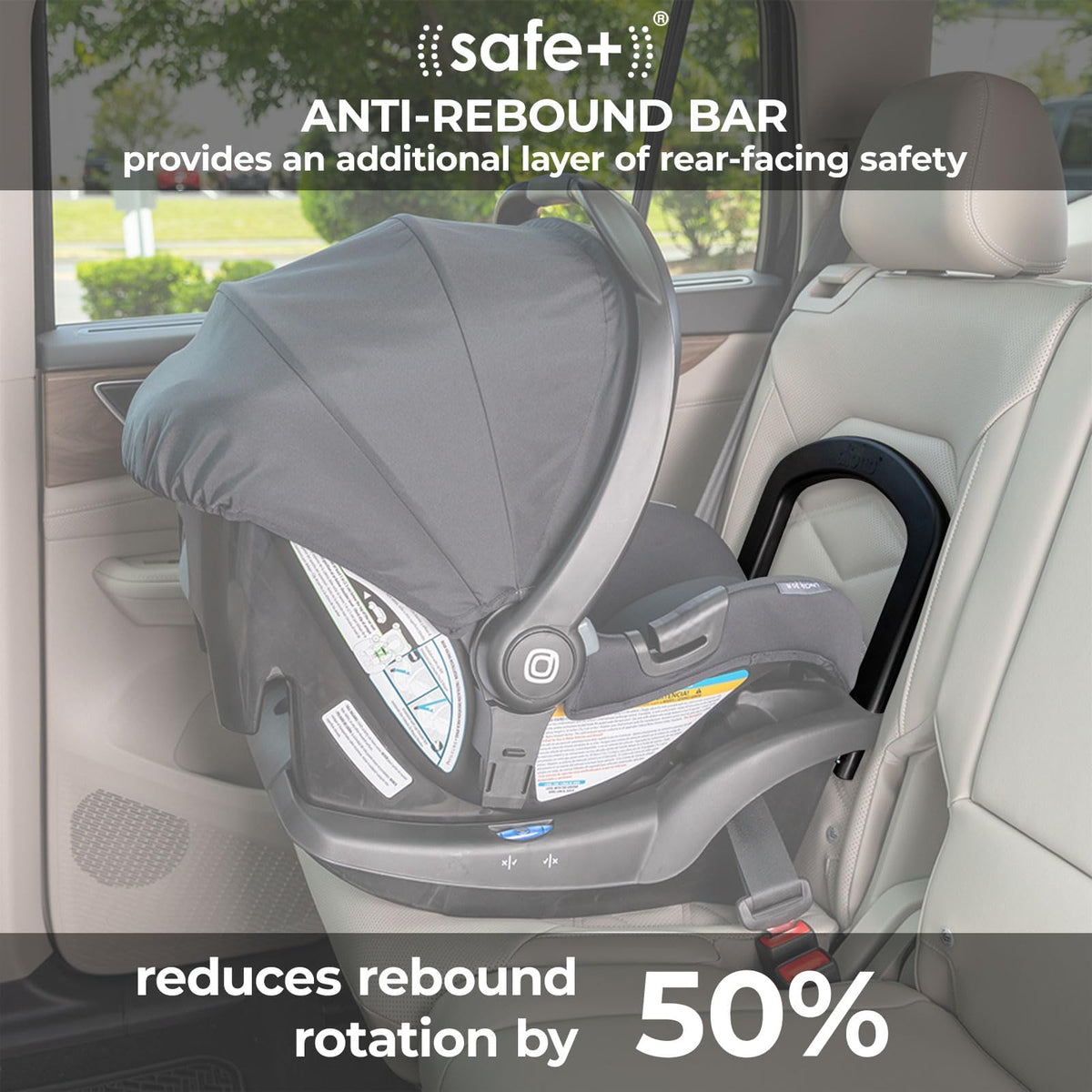 Infant Car Seat and Base, Rear-Facing 4-30lbs, Black M773818