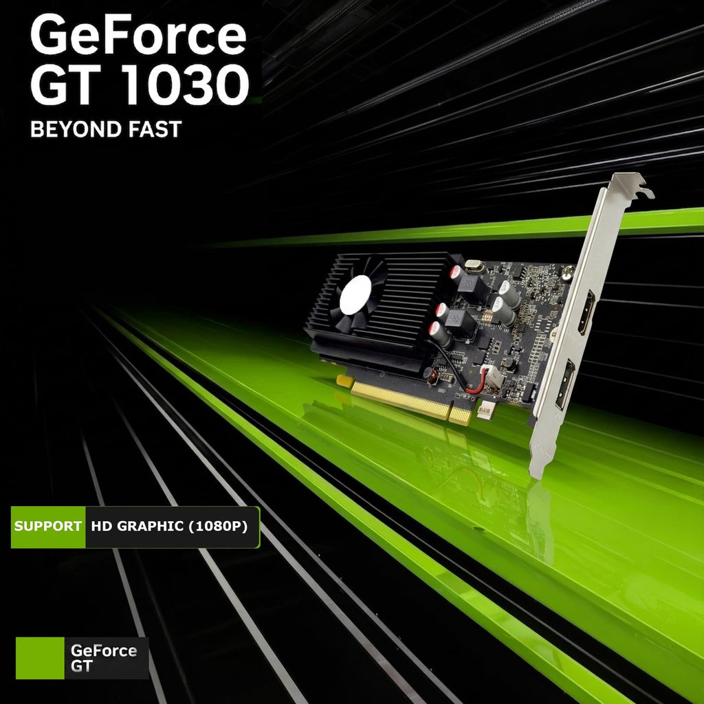 RGB Desktop PC Intel Core i5-8500 16GB DDR4 RAM 256GB SSD 500GB HDD GeForce GT 1030 T3009