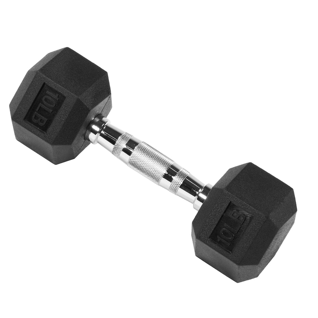 Rubber Encased Hex Dumbbell A8339