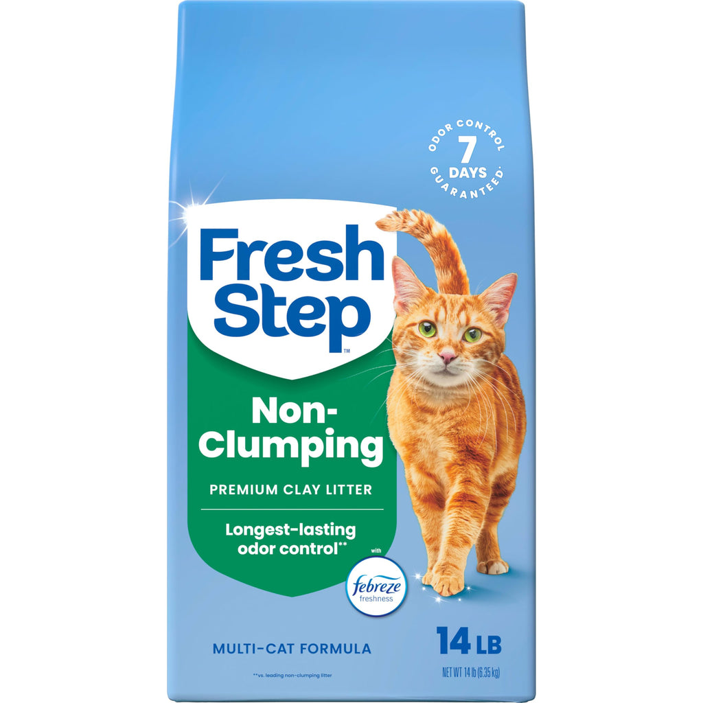 Non-Clumping Cat Litter with Odor Control, 14 lb. Bag L3289