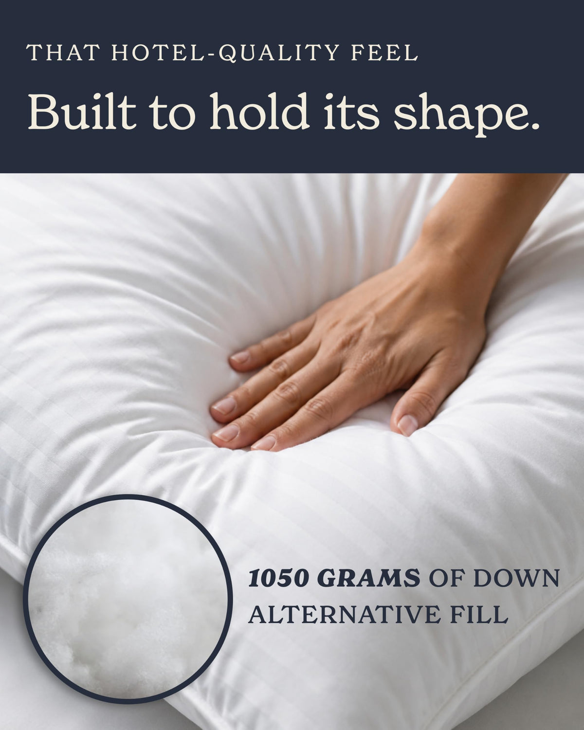Standard/Queen Size Set of 2 Bed Pillows U868862