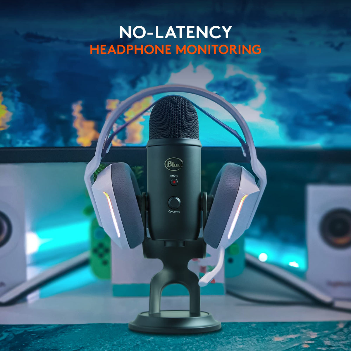 USB Condenser Microphone with 4 Pickup Patterns Q64373