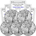 1 oz Silver American Eagle Coins K411