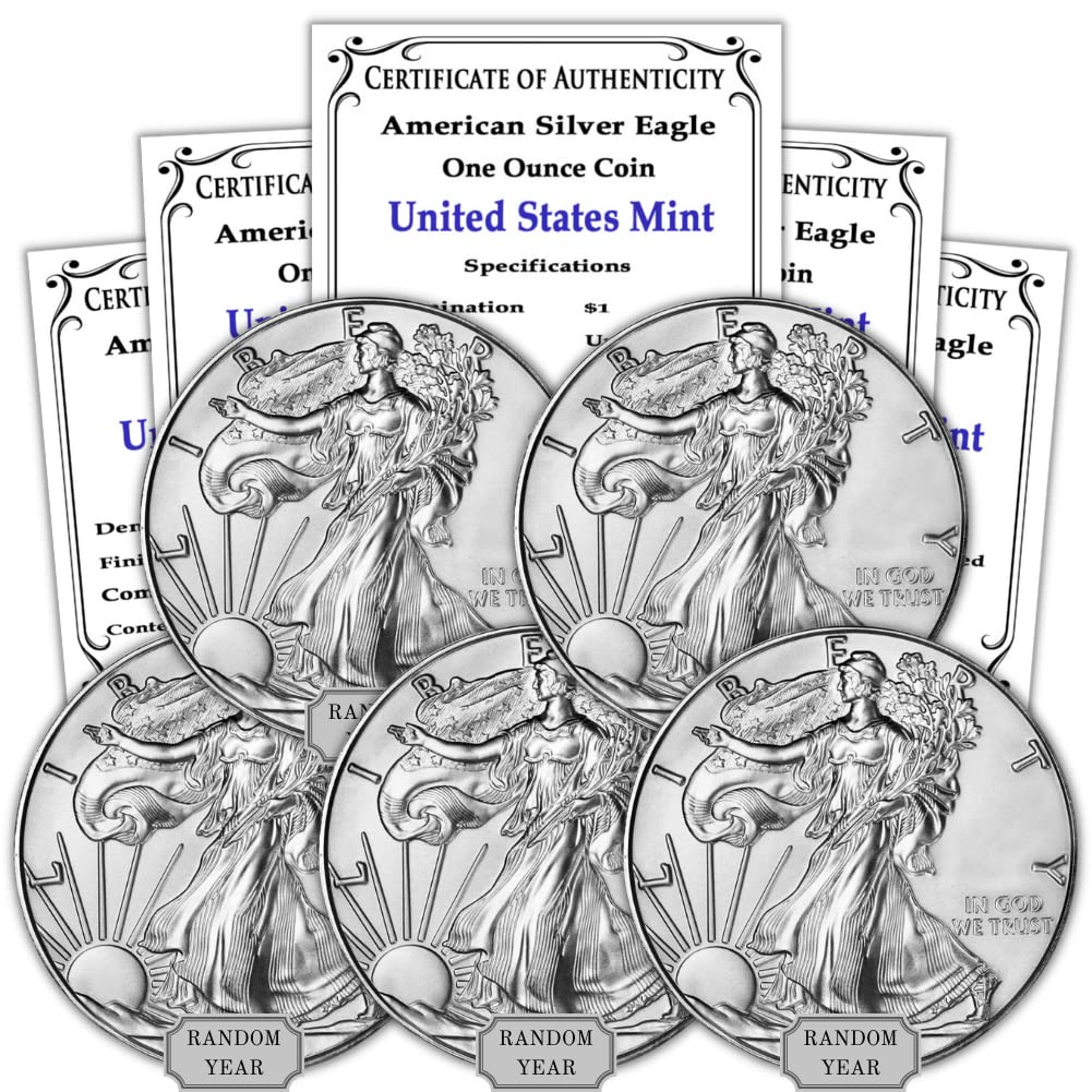 1 oz Silver American Eagle Coins K411