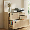 4 Drawer File Cabinet with Lock Q864