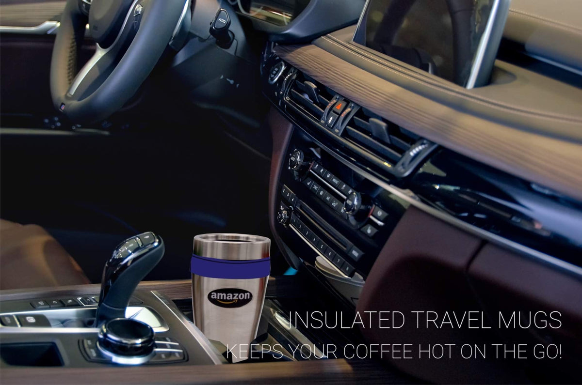 16 oz Stainless Steel Insulated Travel Mugs with Lid Q1838