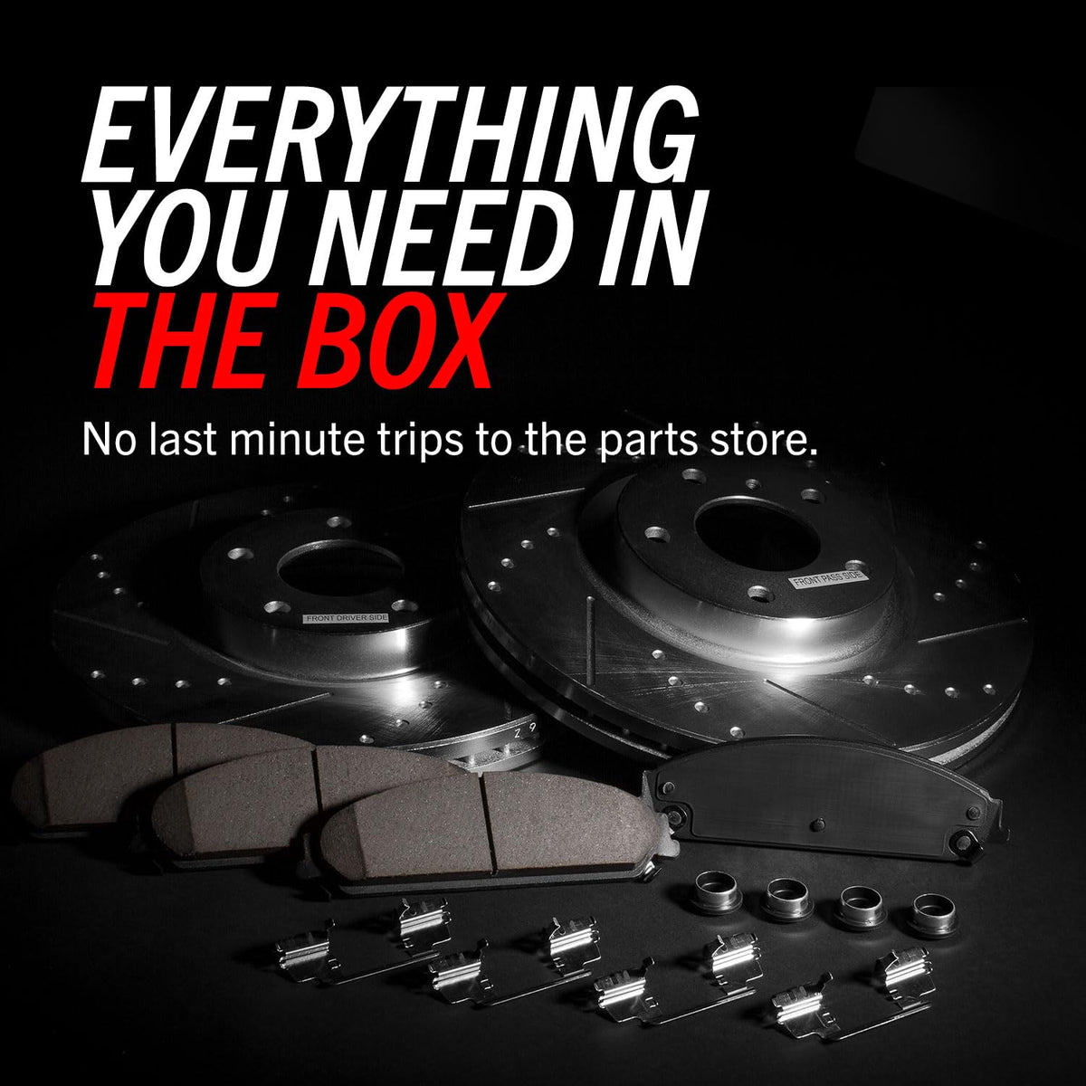 Brake Pad & Rotor Kit I3173