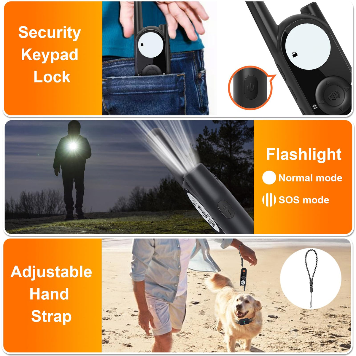Wireless Dog Fence for 2 Dogs with Training Collar V38054