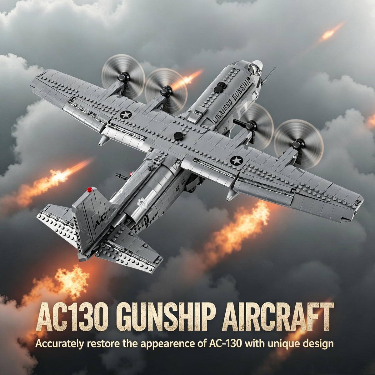1713 Pcs Airplane Building Block Set C544
