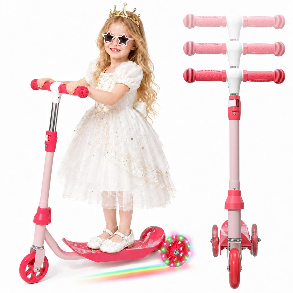 3 Wheel Kids Scooter with LED Light-Up Wheels C25026