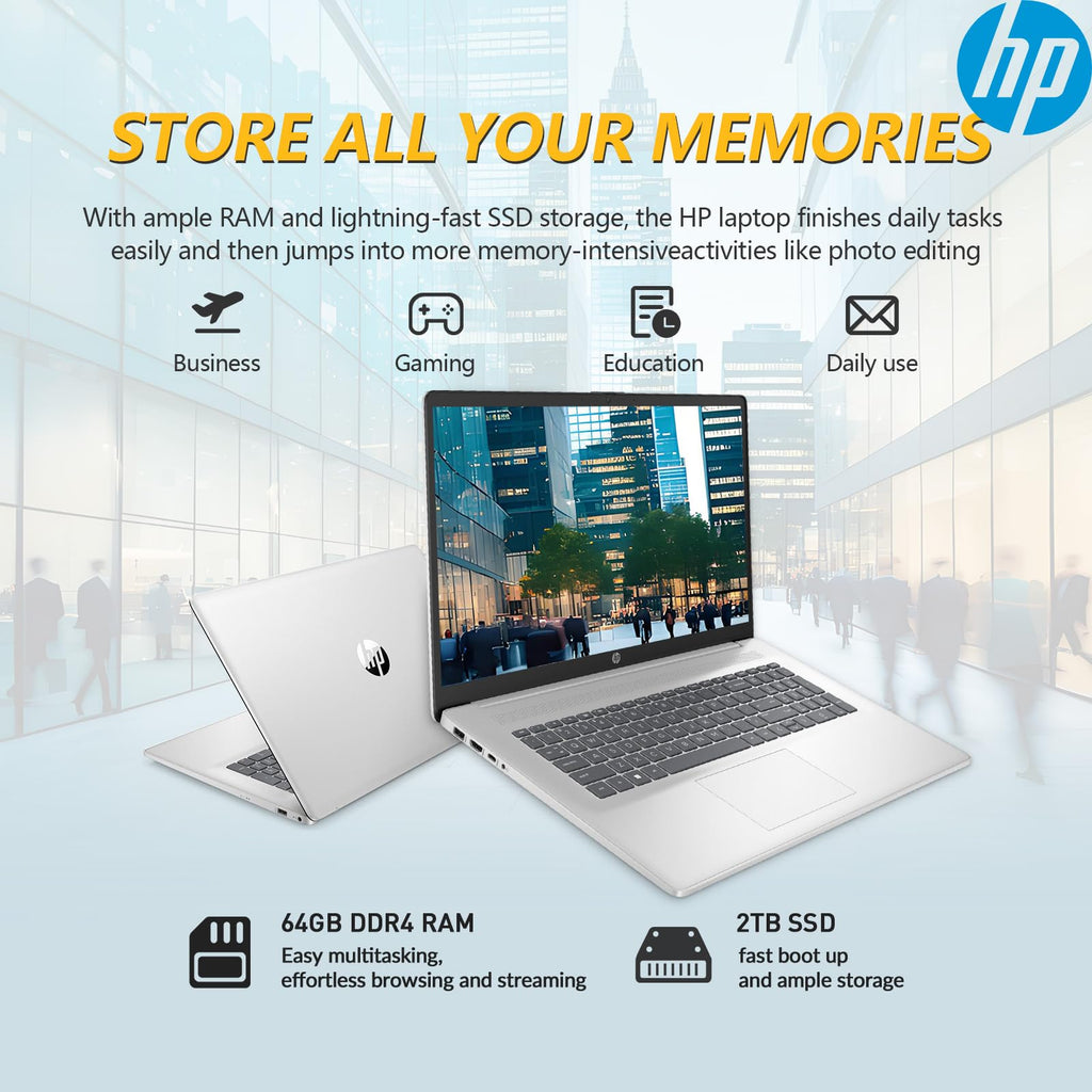 17.3" Touchscreen Laptop, 64GB RAM 2TB SSD B623