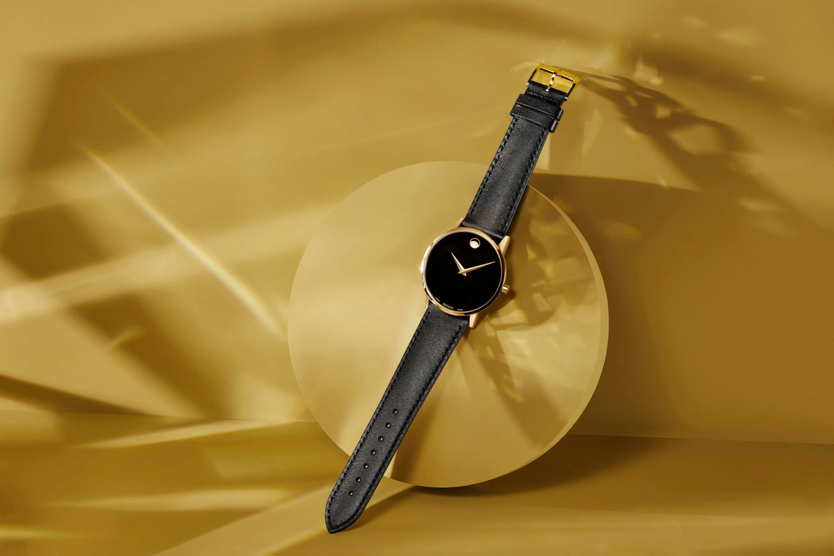 Men's Watch with Calfskin Strap V448178