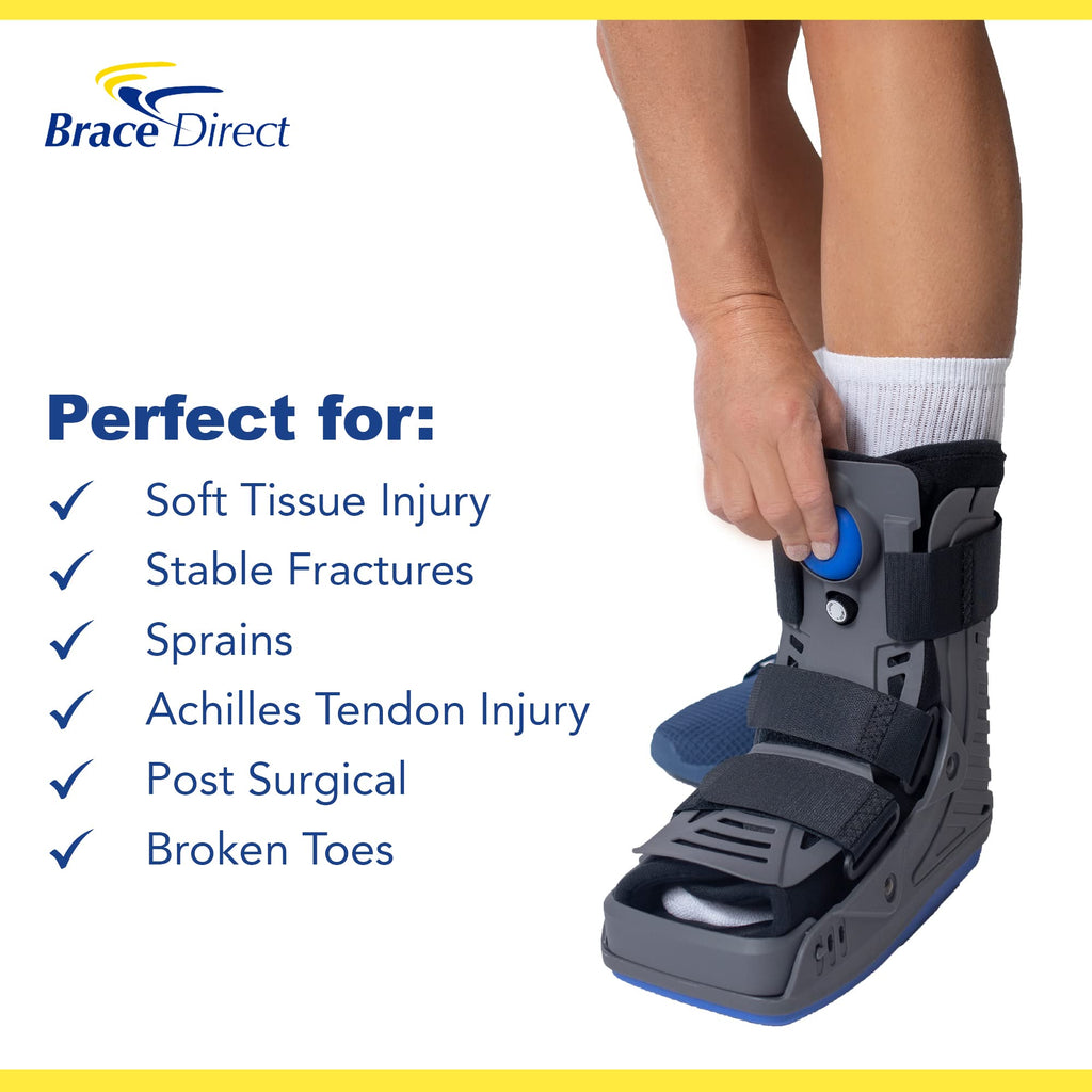 Lightweight Short Air Walking Boot with Toe Guard L8251