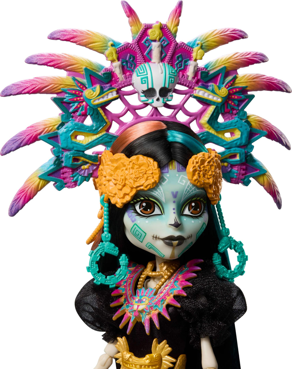 Collectible Doll with Gown, Headdress and Necklace G374424