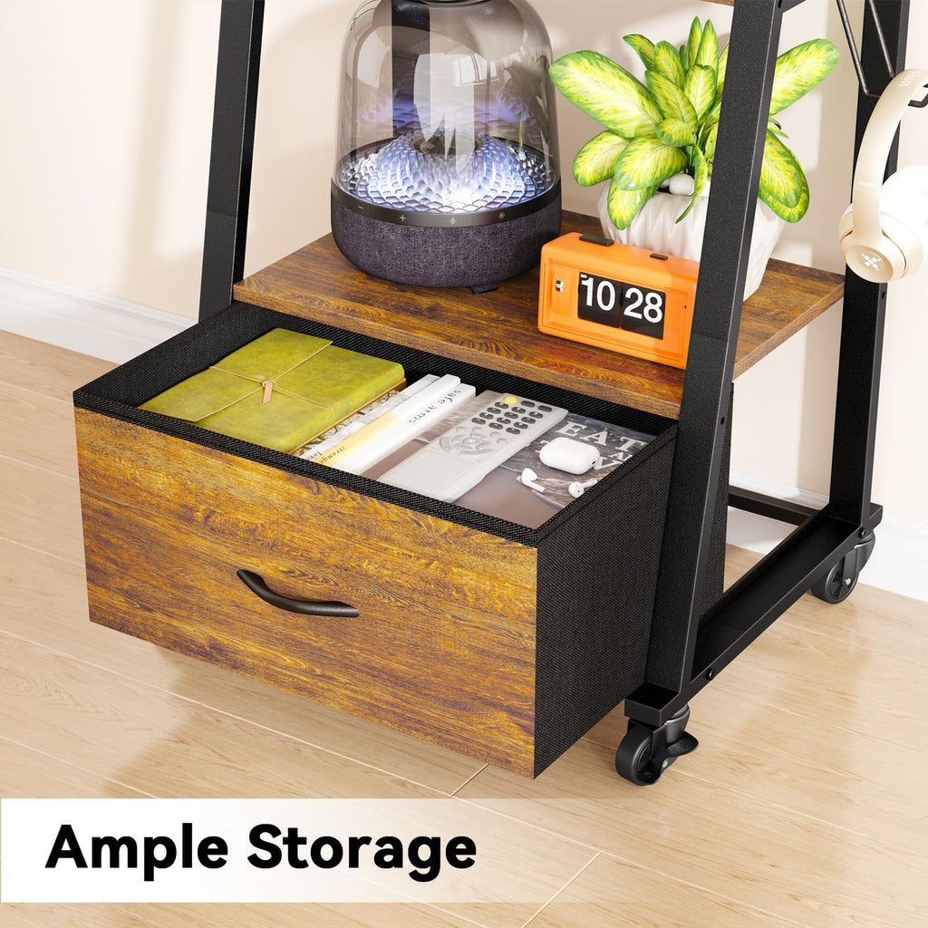 Rolling TV Stand on Wheels for 32-55 Inch TVs C535704
