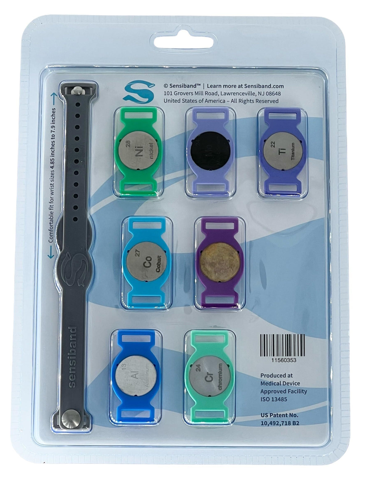 Metal Allergy Test Band G417195