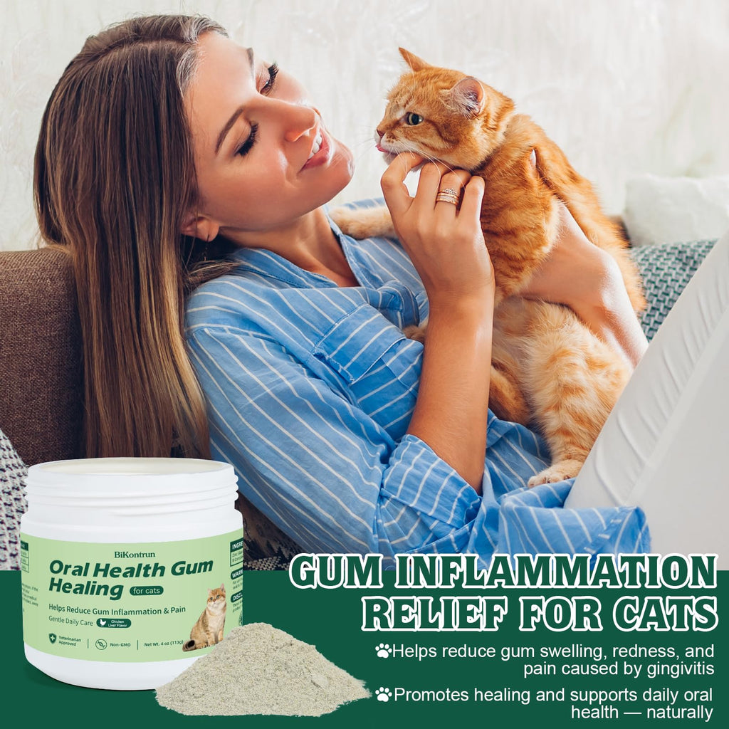 Natural Plant-Based Cat Oral Care 4 oz H36711
