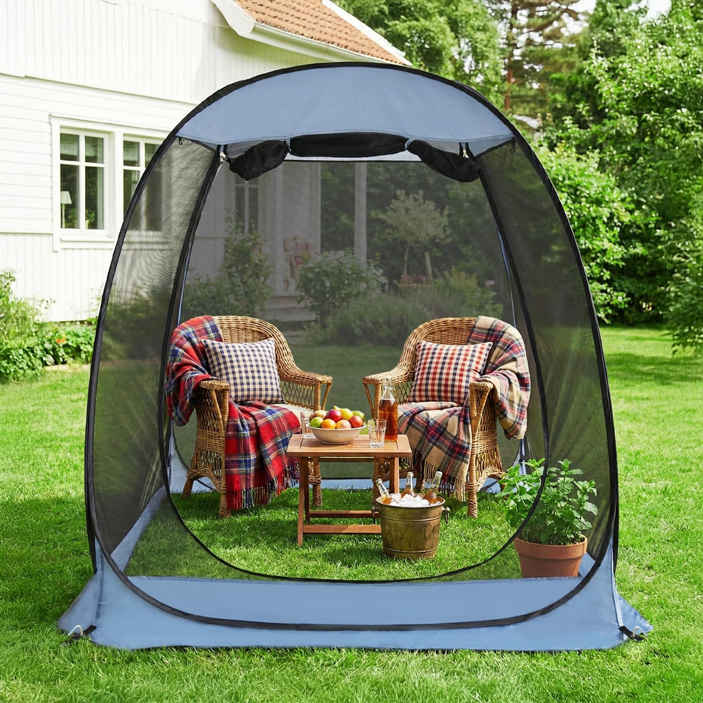 Pop Up Screen House Tent with Mosquito Netting U759193