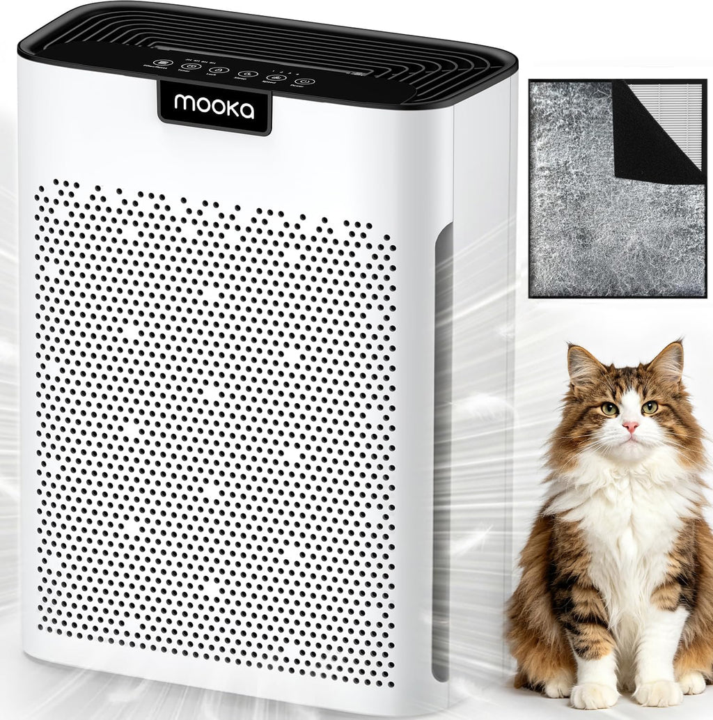 White HEPA Filter Air Purifier V388