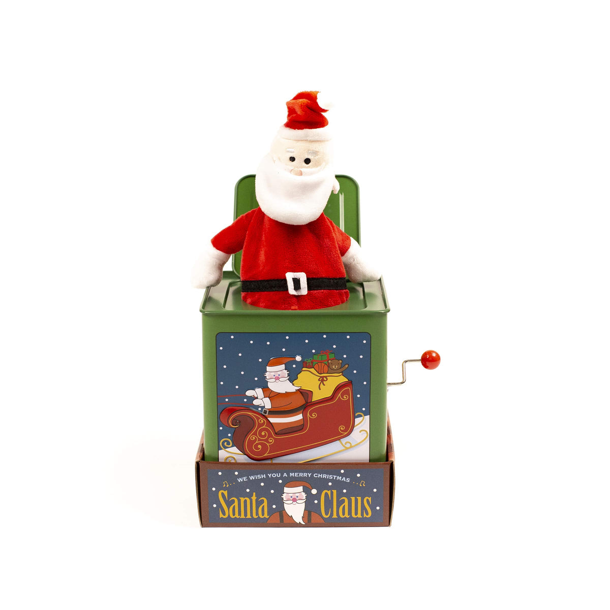 Plush Santa Claus Jack in The Box Toy B753169