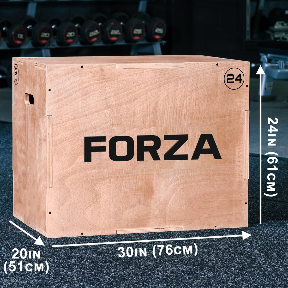 3-in-1 Plyometric Jump Box C7608