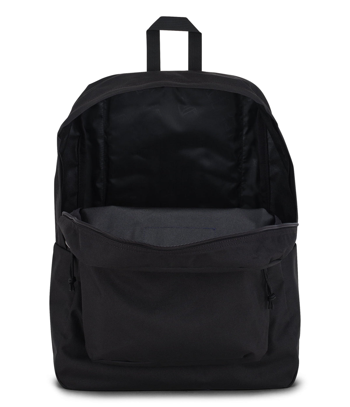 Lightweight Black Backpack with 1 Main Compartment D76236