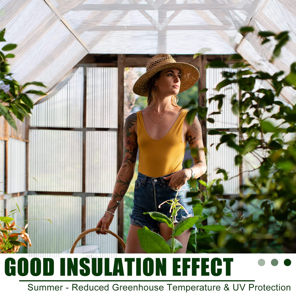 12 Pack Polycarbonate Greenhouse Panels L460