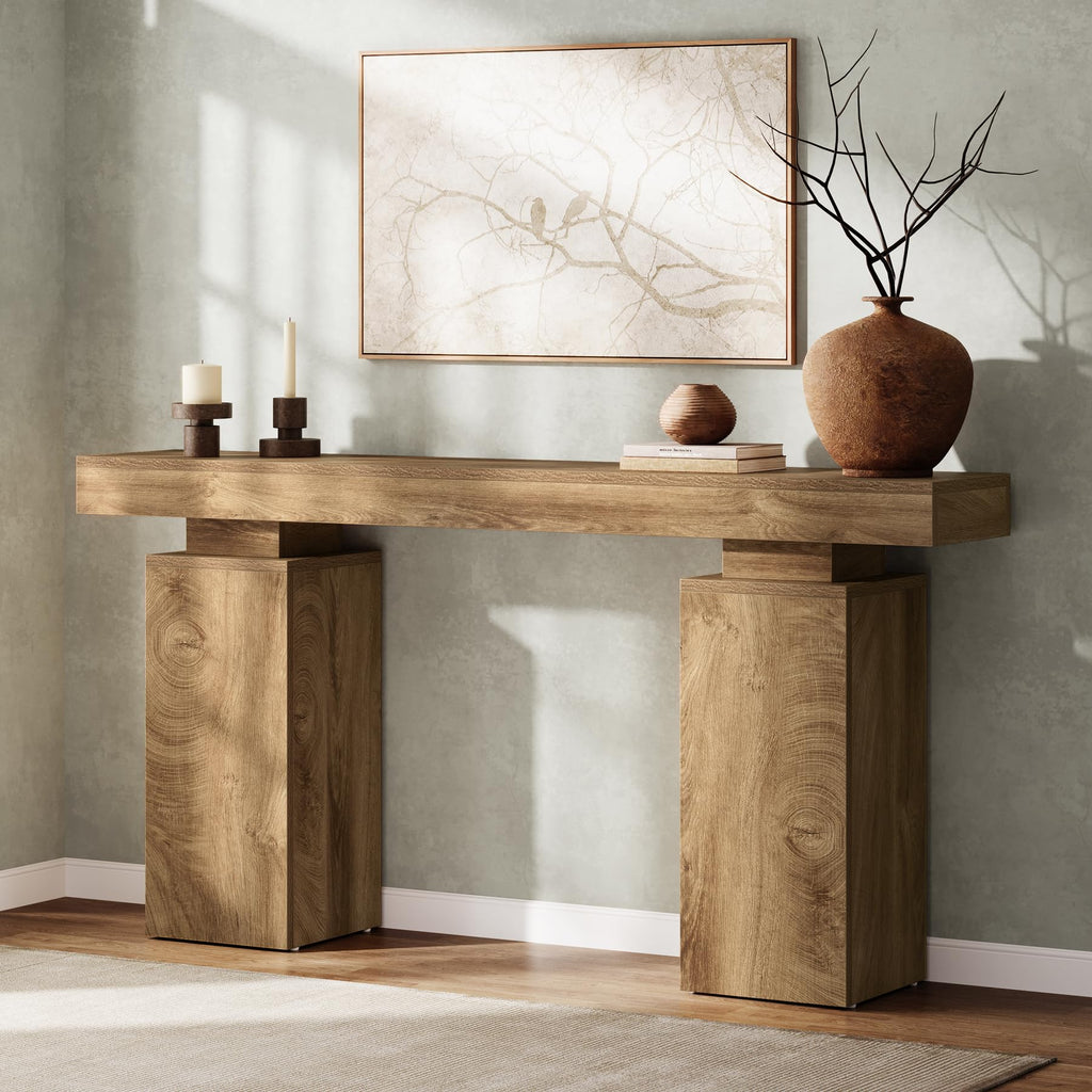 63-Inch Farmhouse Console Table L1869